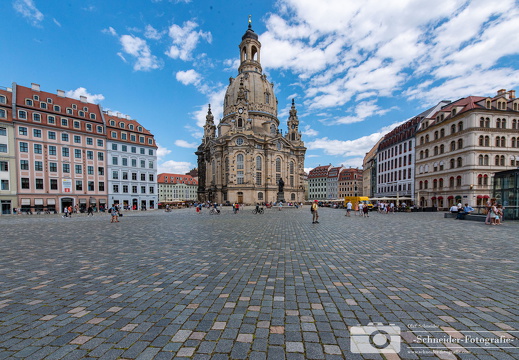 Blick zur Frauenkirche