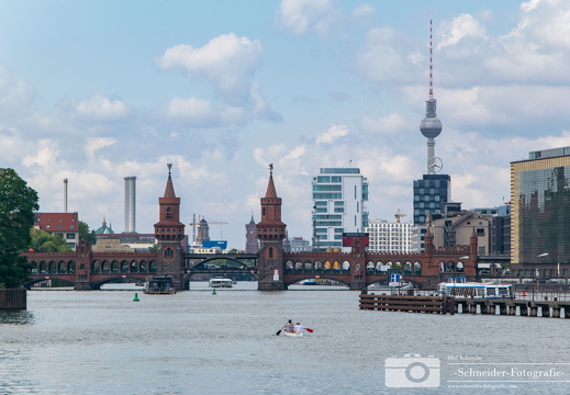Blick auf die Oberbaumbrücke