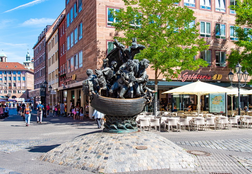 Narrenschiffbrunnen Nürnberg