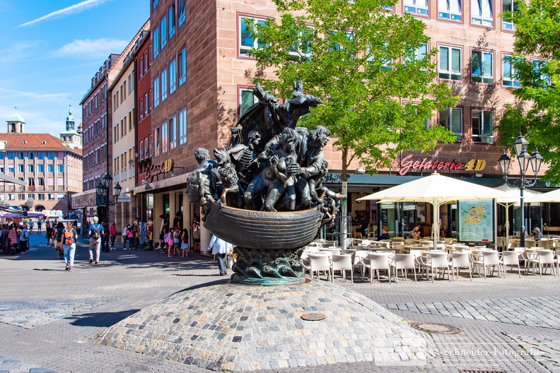 Narrenschiffbrunnen Nürnberg