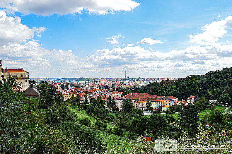 Blick auf die Innenstad Prag