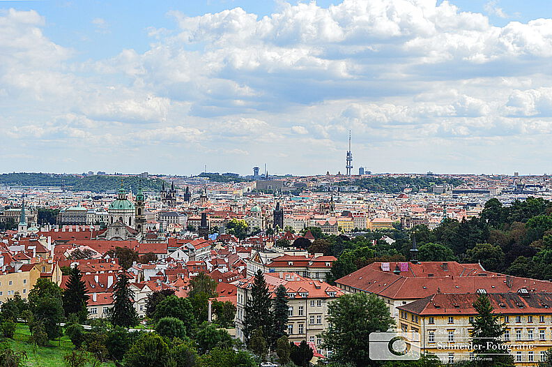 Blick auf die Innenstad Prag