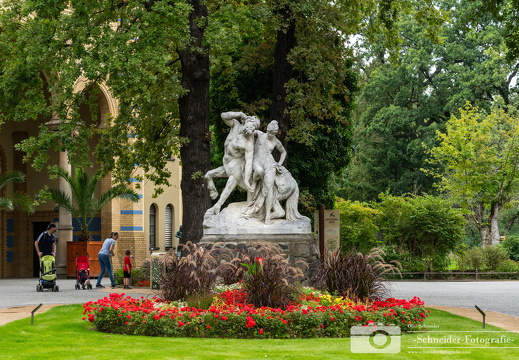 Kentaur und Nymphe im Zoo Berlin