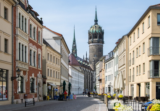 Blick auf die Schloßkirche