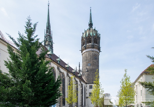 Blick auf die Schloßkirche