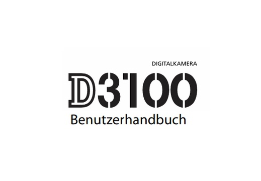 Nikon D3100 User Manual